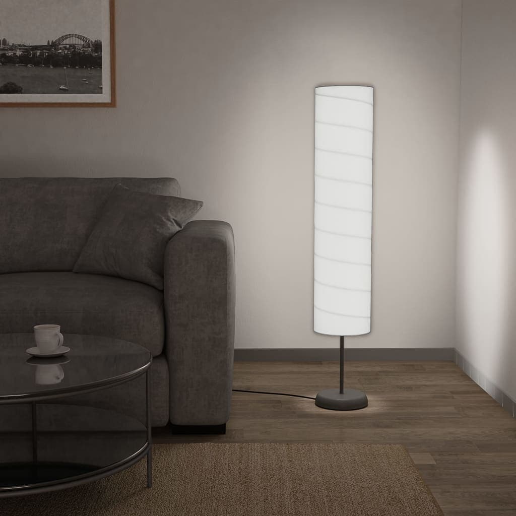 Lampadaire blanc 121 cm (E27)