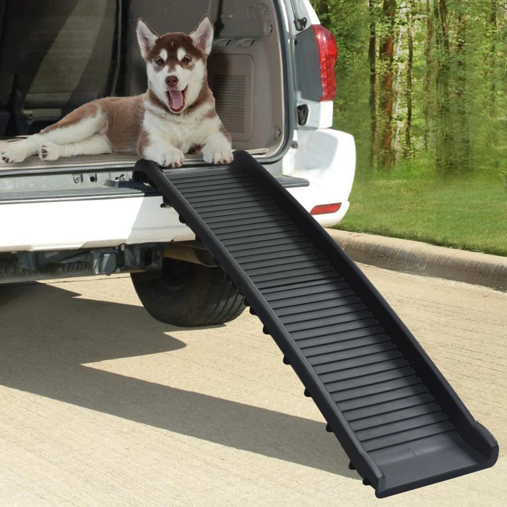 Rampe d'accès pliable pour chien 155 cm